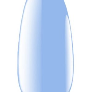 Color Rubber Base Gel MAKARONS - Blue Sky, 7 ml