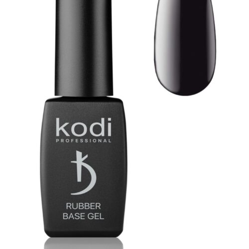 Kodi Rubber Base Gel Negro, 8 ml