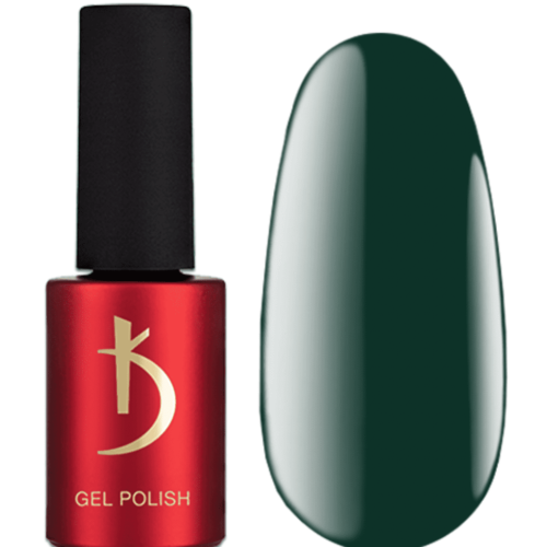Color Rubber Base Gel FOREST GREEN, 7 ml
