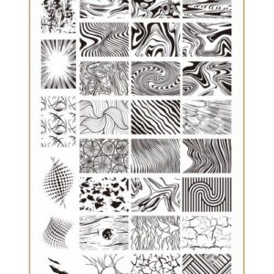 Placa de Stamping #07 9.5x14.5cm