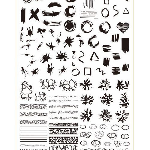Placa de Stamping #11 9.5x14.5cm
