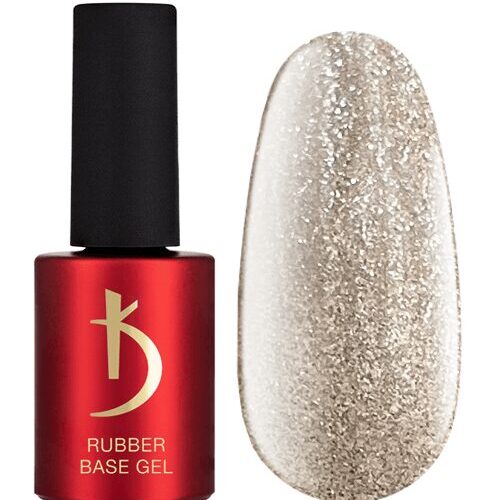 Color Rubber Base Reflectante -  Reflective Base Gel #8, 15 ml
