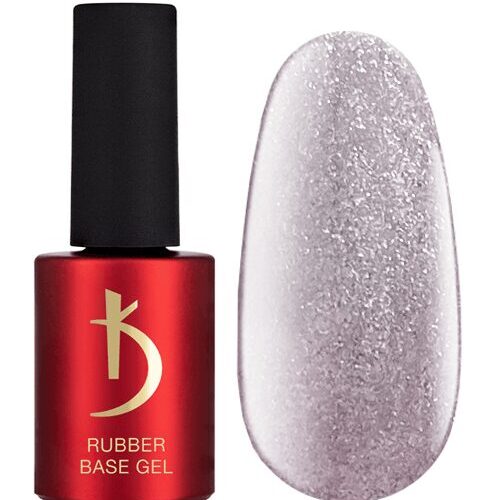 Color Rubber Base Reflectante -  Reflective Base Gel #9, 15 ml