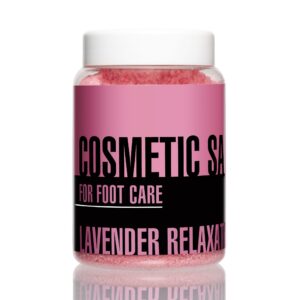 Sal Cosmética Relajante de Lavanda para Pies, 450 g
