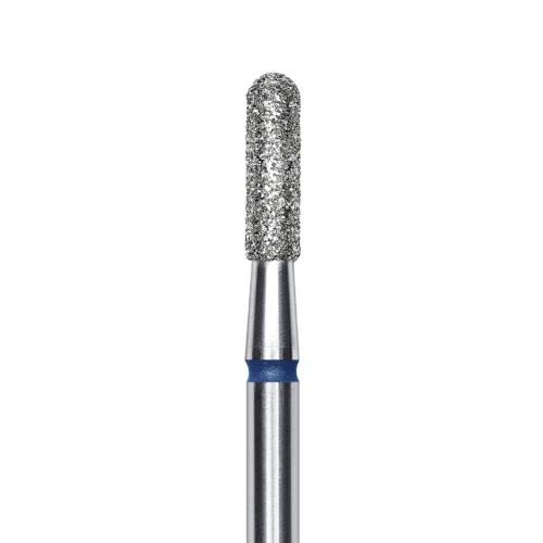 FA30B023/8K Punta de diamante, redondeado “cilindro”, azul, diametro 2.3 mm/ superficie de trabajo 8 mm