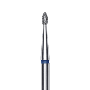 FA50B016/3.4K Punta de diamante, rounded “bud” , azul, diametro 1.6 mm/ superficie de trabajo 3.4 mm