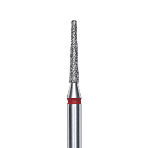 FA70R016/10K Punta de diamante “frustum”, roja, diametro 1.6 mm/ superficie de trabajo 10 mm