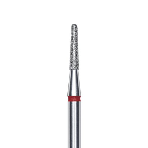 FA70R018/8K Punta de diamante “frustum”, roja, diametro 1.8 mm/ superficie de trabajo 8 mm