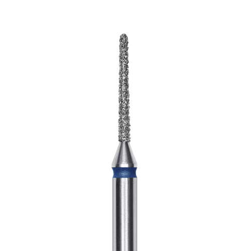 FA80B010/10K Punta de diamante “needle”, azul, diameter 1 mm/ superficie de trabajo 10 mm