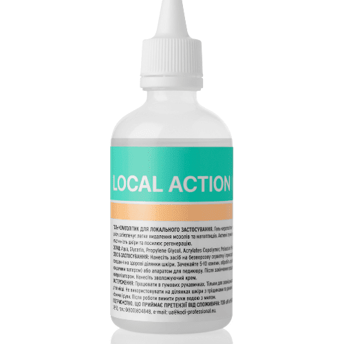 Gel queratolítico de acción local, 100 ml