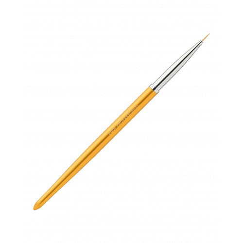 KODI Professional Pincel para pintar en tubo #00 / 3 (nylon; mango: metal, acrílico, color: ORO)
