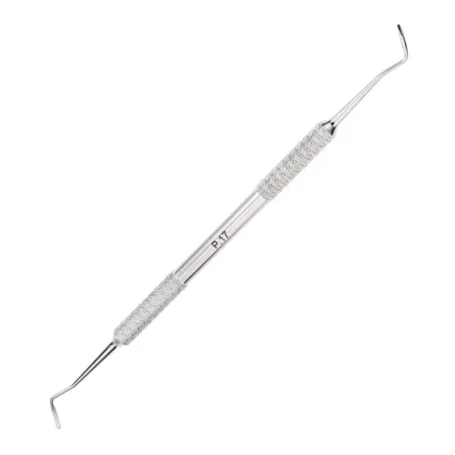 P.17 Empujador para pedicura doble cureta